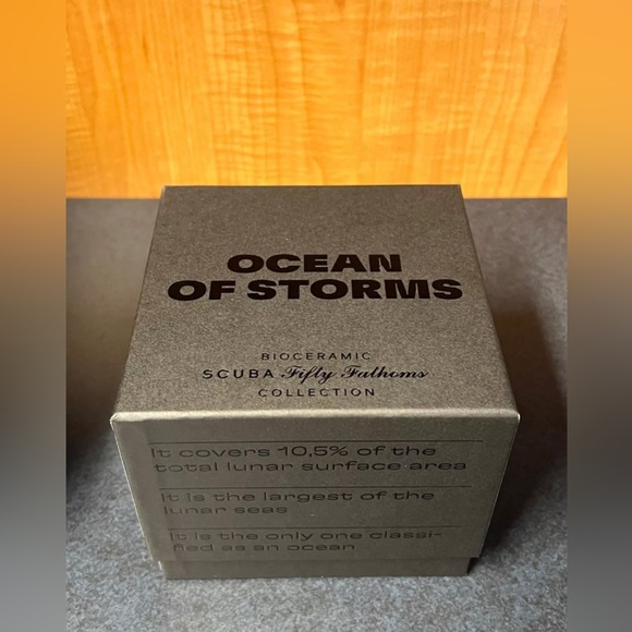 Blancpain x Swatch Scuba Fifty Fathoms Ocean of Storms S035B400 Black- BRAND NEW - Picture 7 of 10